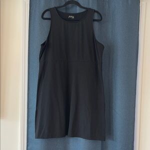 Eddie Bauer Black Sleeveless Mini Dress